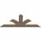 Ekena Millwork Richland Smooth Timber Gable Bracket, Douglas Fir, 60"W x 25"H x 1 1/2"D x 5 1/2"F, 10/12 Pitch GBW060X25X0206RIC00SDF - alternate 4